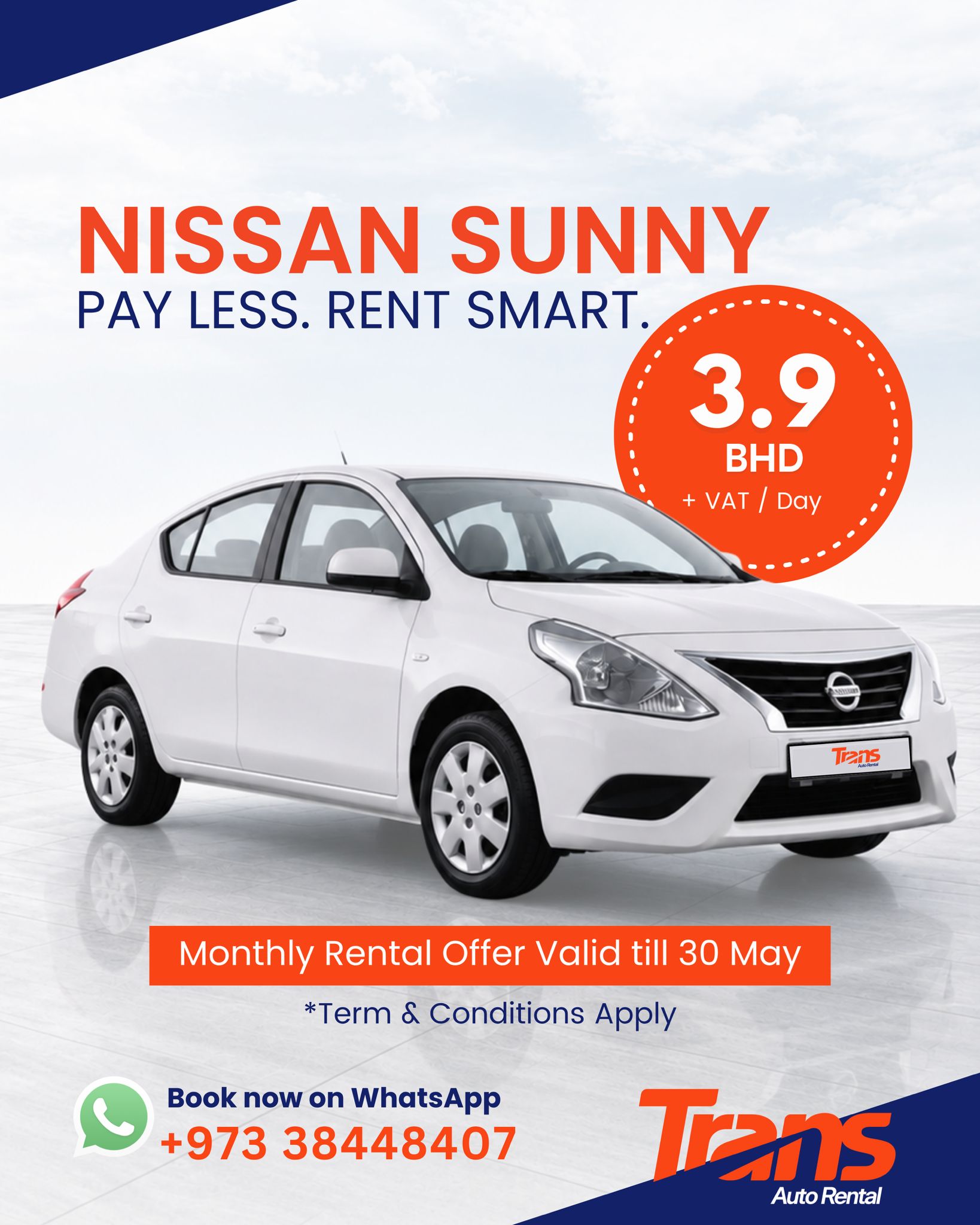 Special Offer for Sunny Nissan